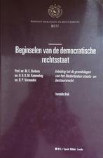 9789027136305 Beginselen van de democratische rechtsstaat, Boeken, Zo goed als nieuw, Burkens, Kummeling & Vermeulen, Verzenden