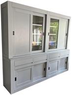 Buffetkast telegrijs Grathem XL greeploos 260 x 220cm, Ophalen of Verzenden, Nieuw