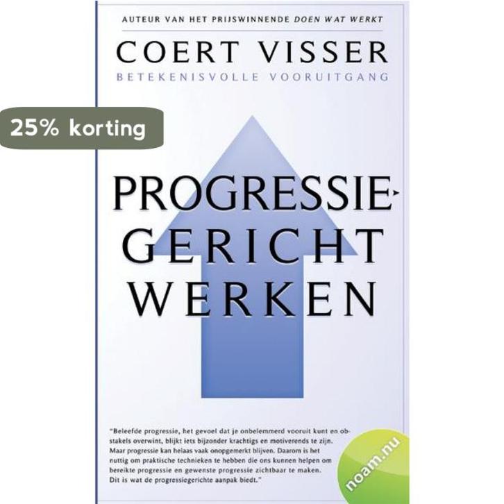 Progressiegericht werken 9789079750009 Coert Visser, Boeken, Psychologie, Gelezen, Verzenden