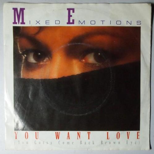 Mixed Emotions - You want love (You gotta come back brown..., Cd's en Dvd's, Vinyl Singles, Single, Gebruikt, 7 inch, Pop