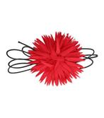 Haarband Veter Bloem Aster 10cm Rood, Verzenden, Nieuw