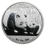Chinese Panda 1 oz 2011 (6.000.000 oplage), Postzegels en Munten, Munten | Azië, Verzenden, Oost-Azië, Losse munt, Zilver