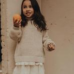 Gebreide trui Anne (sand), Kinderen en Baby's, Kinderkleding | Maat 98, Nieuw, Meisje, Trui of Vest, Baje Studio