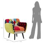 FAUTEUIL IMPERIAL NIEUW CM 71X63X78, Huis en Inrichting, Fauteuils, Ophalen of Verzenden, Nieuw