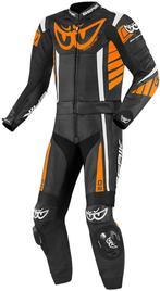 Berik Zakura Zwart Wit Oranje 2-Delig Motorpak, Motoren, Kleding | Motorkleding, Nieuw met kaartje, Berik, Heren, Combipak