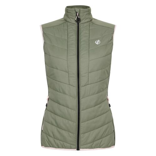 -66% Dare2b  Dare2b Dames liven baffled gilet  maat 46, Kleding | Dames, Bodywarmers, Groen, Nieuw, Verzenden