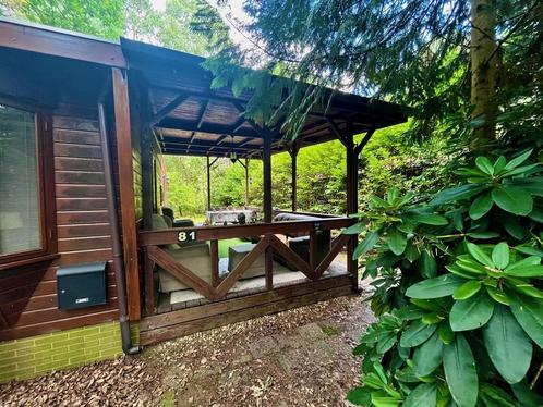 UNIEK pimp-project a/d bosrand: Chalet + veranda in BRABANT, Caravans en Kamperen, Stacaravans, tot en met 2
