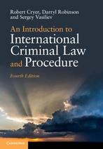 An Introduction to International Criminal Law  9781108741613, Verzenden, Zo goed als nieuw