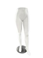 Dames benen witte CR14-01115 met voetplaat