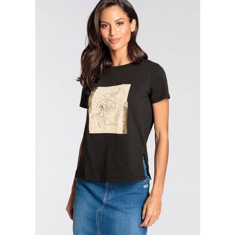 Laura Scott T-shirt met gouden print, Kleding | Dames, T-shirts, Nieuw, Verzenden