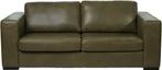 Leren bank Flow, 2-zitsbank - Echt leer, Modern, Comfortabel, 150 tot 200 cm, Ophalen of Verzenden, Rechte bank, Modern