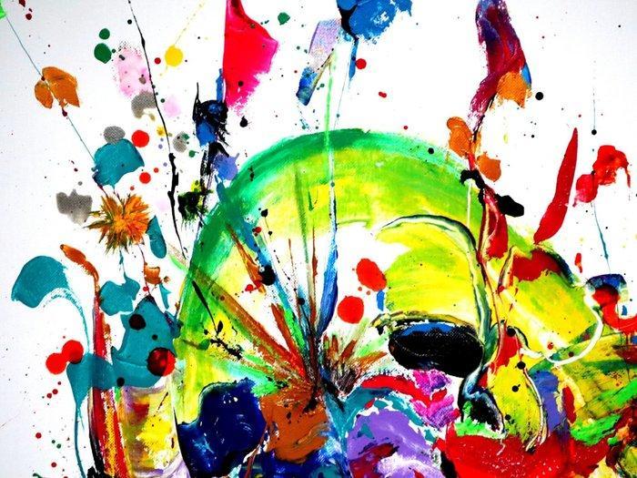 Kspersee (1978) - Happy dream-XXL, Antiek en Kunst, Kunst | Schilderijen | Modern