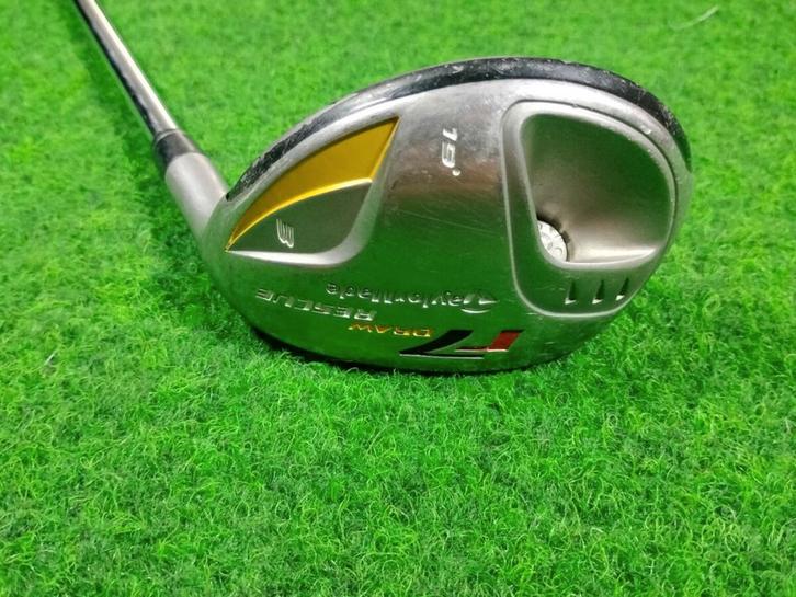 Taylormade R7 draw hybrid 3 regular flex golfclub (Hybrids), Sport en Fitness, Golf, Club, Zo goed als nieuw, Overige merken, Ophalen of Verzenden