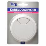 Tack Kabeldoorvoer - Wit - Ø 95 mm (Bureau Accessoires), Zakelijke goederen, Kantoor en Winkelinrichting | Kantoorartikelen, Ophalen of Verzenden