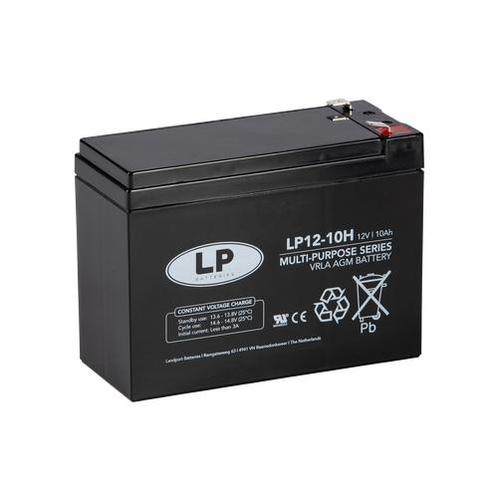 Landport (LP) VRLA-LP accu 12 volt 10.0 ah LP12-10H, Computers en Software, Noodvoedingen (UPS), Nieuw, Ophalen of Verzenden