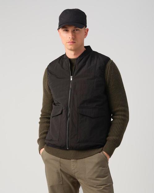-70% J.C. Rags  J.C. Rags Rafe bodywarmer  maat M, Kleding | Heren, Bodywarmers, Zwart, Nieuw, Verzenden