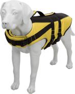 Trixie Zwemvest Geel Zwart - Maat M - 45-72 x 45 CM - tot 30, Ophalen of Verzenden, Zo goed als nieuw