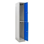 Gebruikte Lockerkasten 2 deuren (cilindersluiting), Huis en Inrichting, Kasten | Lockerkasten, Ophalen of Verzenden, Gebruikt