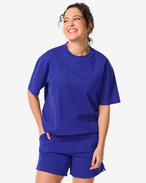 HEMA Dames t-shirt Do blauw, Kleding | Dames, Overige Dameskleding, Nieuw, Verzenden