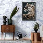 Profhome 392031-GU Fotobehang jungle mat purper wit 1,59 m, Verzenden