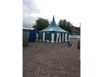 professionele pagode tent constructie Afm 6 bij 6 m verhuur, Ophalen of Verzenden, Gebruikt