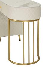 BED BUREAU SHARON WIT MET KRUK CM 120X40X75 (AFMETING KRUK, Ophalen of Verzenden, Nieuw