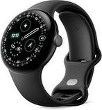 Google Pixel Watch 4 41 mm Aluminium kast in matzwart met, Verzenden, Zo goed als nieuw