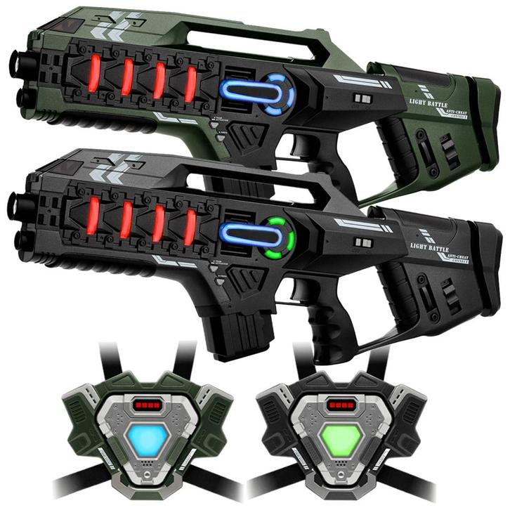 Light Battle Connect Mega Blaster set - 2 Laserguns +, Kinderen en Baby's, Speelgoed | Buiten | Actiespeelgoed, Nieuw, Ophalen of Verzenden