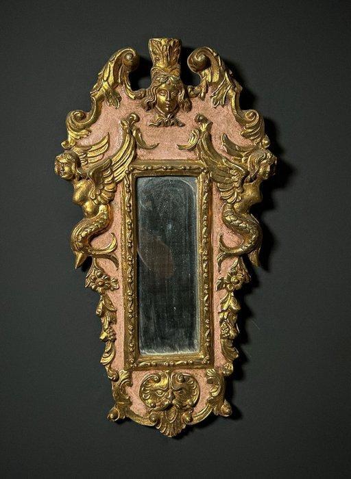 Spiegel - Verguld hout, Antiek en Kunst, Antiek | Overige Antiek
