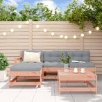 vidaXL 5-delige Loungeset massief douglashout, Tuin en Terras, Tuinsets en Loungesets, Verzenden, Nieuw, 5 zitplaatsen, Loungeset