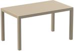 Tuintafel - Ares - Taupe - 140 cm - Siesta, Verzenden, Nieuw