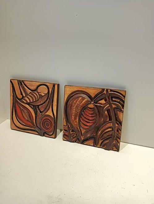 Soholm - Plaque (2) - Aardewerk, Antiek en Kunst, Antiek | Meubels | Stoelen en Banken
