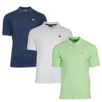 Donnay Donnay Heren - 3-Pack - Polo shirt Noah - Navy / Wit, Verzenden, Nieuw