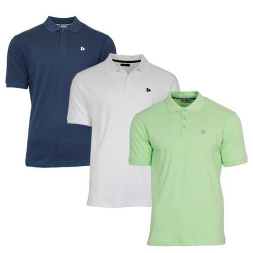 Donnay Donnay Heren - 3-Pack - Polo shirt Noah - Navy / Wit, Kleding | Heren, Polo's, Nieuw, Verzenden