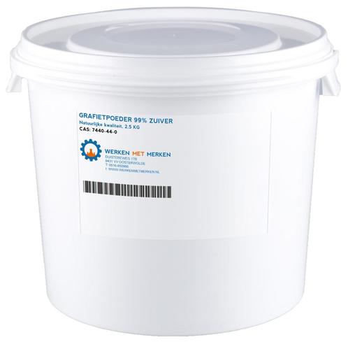 Wmm Chemie Grafietpoeder 3,6 kg, grafietzwart, Doe-het-zelf en Verbouw, Gereedschap | Machine-onderdelen en Toebehoren, Nieuw