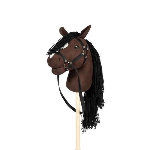 ByAstrup - Deluxe stokpaard met open mond - bruin, Kinderen en Baby's, Speelgoed | Overig