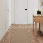 vidaXL Tapijtloper 50x150 cm sisal-look zandkleurig, Huis en Inrichting, Stoffering | Tapijten en Kleden, Verzenden, Nieuw, Bruin