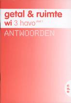 Getal & Ruimte / 3 havo deel 1 / deel antwoorden S. Rozemond, Verzenden, Gelezen, S. Rozemond