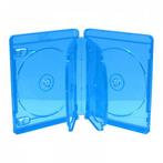 Blu-Ray doosjes 6 disc transparant blauw 3 stuks 22 mm, Verzenden, Nieuw