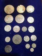 Ottomaanse Rijk. Lot of 18 coins, including: Yuzluk AH, Postzegels en Munten
