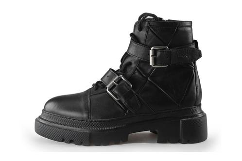 Shabbies Biker boots in maat 39 Zwart | 10% extra korting, Kleding | Dames, Schoenen, Zwart, Zo goed als nieuw, Overige typen