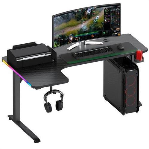 Tweedekans | Avalo Gaming Bureau - 160x100x75 CM - L Vormig, Huis en Inrichting, Tafels | Eettafels, Zo goed als nieuw, Ophalen of Verzenden