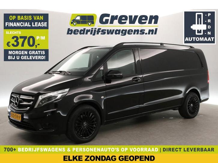 Mercedes-Benz Vito 119 CDI 191PK Extra Lang | Aut. | Clima, Auto's, Bestelauto's, Te koop, Automaat, Financial lease, Diesel, Zwart