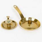 (2) Messing Blaker Panblaker, Huis en Inrichting, Woonaccessoires | Overige, Ophalen, Nieuw