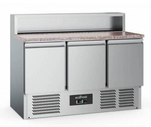 Pizzawerkbank | RVS | 402L | 3 deurs Ecofrost, Zakelijke goederen, Horeca | Keukenapparatuur, Verzenden