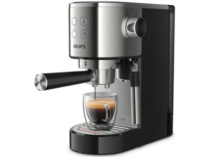 Krups XP442C11 - Espressomaker - 15 bar pompdruk - Roestvrij, Witgoed en Apparatuur, Koffiezetapparaten, Zo goed als nieuw, Verzenden