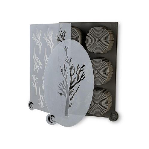 Plate-it Garneermallen Wood Set/3, Hobby en Vrije tijd, Taarten en Cupcakes maken, Nieuw, Verzenden