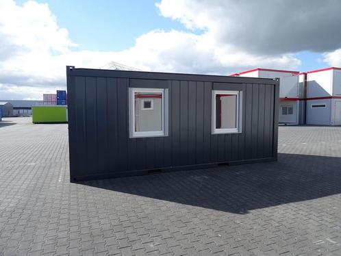 Kantoorunit ca. 6 x 2.4 meter - NIEUW - antraciet (RAL 7016), Zakelijke goederen, Machines en Bouw | Keten en Containers
