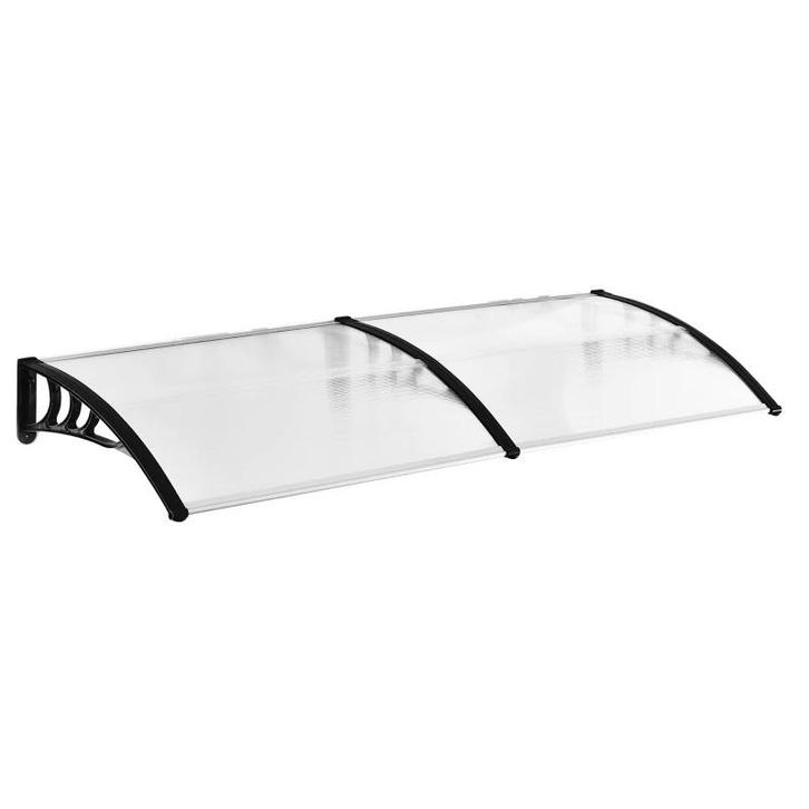 TRUUSK Bureauluifel 75x195x23 cm - 5mm Polycarbonaat - Zonwe, Doe-het-zelf en Verbouw, IJzerwaren en Bevestigingsmiddelen, Nieuw