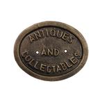 Gietijzeren antiek en verzamelobjecten plaquette, Antiek en Kunst, Kunst | Beelden en Houtsnijwerken, Verzenden